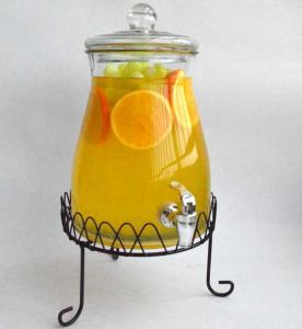 Quality glass juice / beverage dispensers wholesale