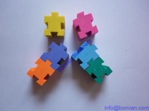 Quality kids toy gift eraser, puzzle eraser,promotional toy eraser wholesale