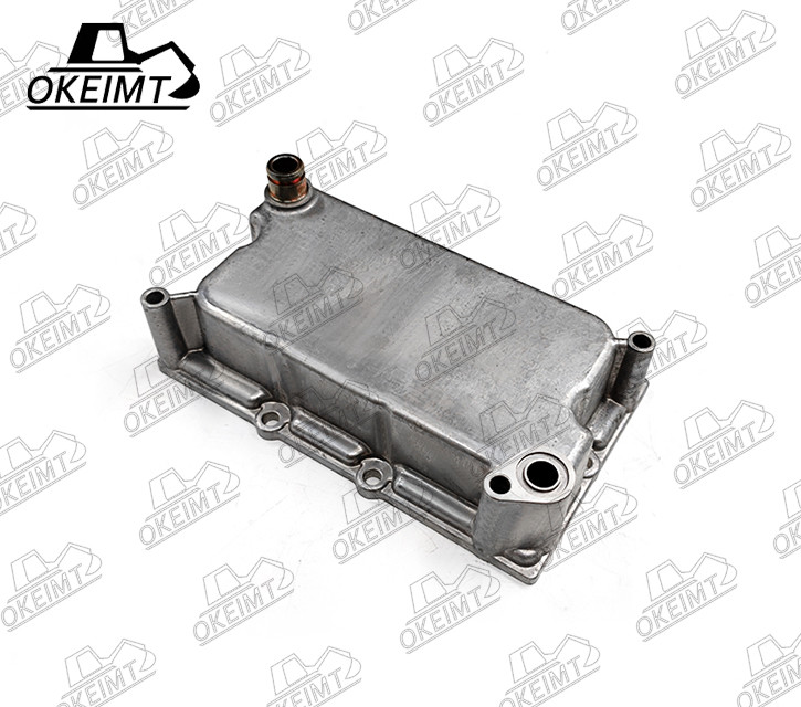 4D95 - 6P Oil Cooler Cover Spare Parts For Excavator Engine