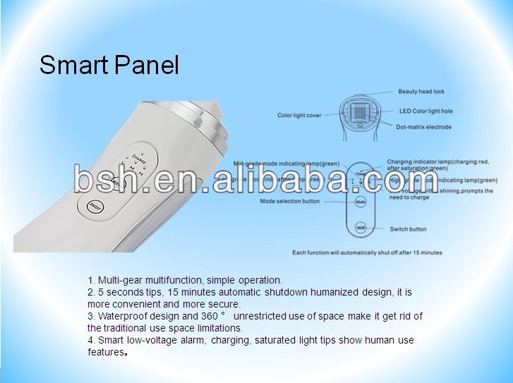 Portable Radio Frequency Face Lift Device Radio Frequency Instrument ABS Material