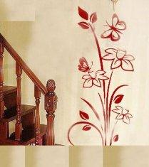 Quality Contemporary Removable Wall Flower Stickers G080, /Design Wall Sticker /Decorative Wall Stickers /Decal Wall Stickers wholesale