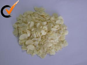 Quality Dehydrated Roasted Garlic Flakes / Slice With Natural Raw Materials wholesale