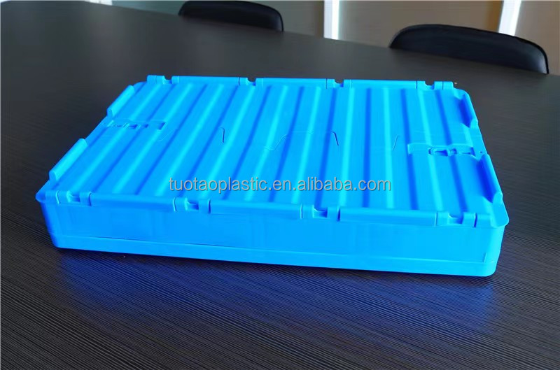 PP Material Mesh Style Collapsible Crate Box for Storage and Moving 600x400x337mm