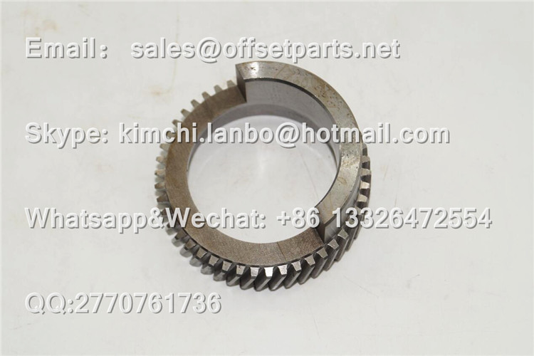 L2.030.430 Gear for CD 74 OD-75mm Steel Offset Press Printing Machine Spare Parts