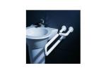Commercial Toilet Hardware Flip Up Grab Bar With Anti - Skidding Surface