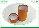 Round Cylinder Cardboard Tube Boxes Pantone Printing 100% Eco Kraft For