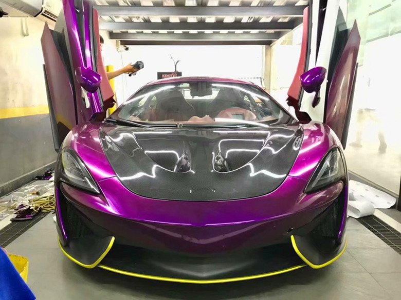 High Quality Carbon Fiber for McLaren 570S 540C 650S 600LT Upgraded P1 Style Dry Carbon Fiber Hood Hood