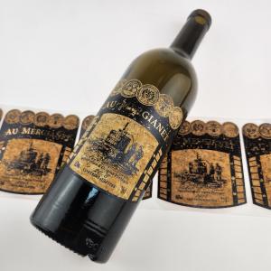 Quality Custom Oak Wood Wine Bottle Labels wholesale