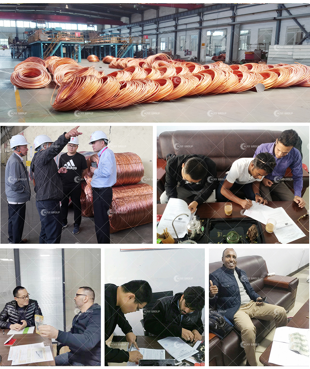 Oxygen-Free Copper Bar Casting Production Line for Upward Continuous Casting Machine