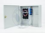 Intdoor wall mounted 12 / 24 ports fiber optic terminal distribution box