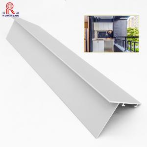Quality Durable Powder Coated Extruded Aluminum Edge Trim Protection Profile For Balcony wholesale