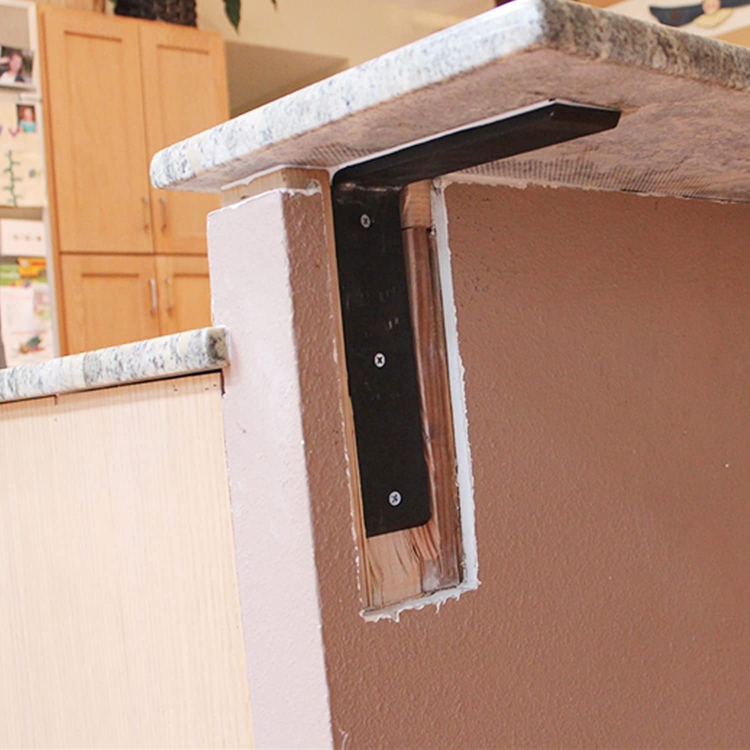 16 inch Heavy Duty Countertop Support Bracket for Standard or Nonstandard Countertops