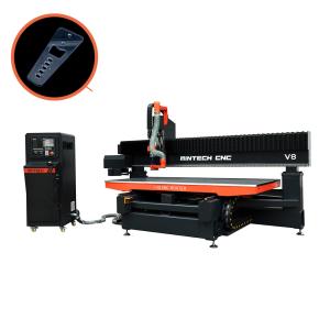 Quality Disc Type 9KW ATC Cnc Plywood Cutting Machine Air Cooling wholesale