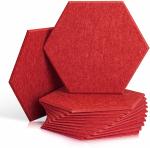 Sound Proofing 9mm Felt Hexagon Acoustic Panels Wall Decorative Pet