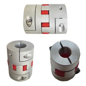 Quality Aluminium Alloy Jaw Shaft Coupler Plum Flower Rubber Flexible Jaw Coupling wholesale