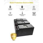 50A Max Discharge Current LiFePO4 Cell and 280Ah/14.3kWh Energy Storage