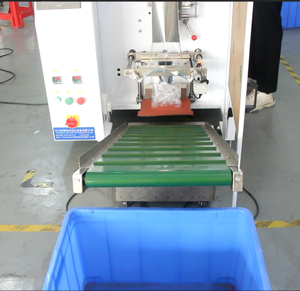 Auto Check Weight Bulk Plastic Bag Semi-filling Plastic Products Measure Weighing Packaging Machine