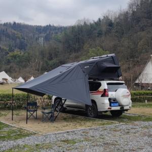 Quality 4 Person Pickup Canopy Aluminum Hard Shell Car Roof Top Tent For Camping wholesale