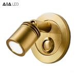 3W Wall Lamp For Living Room Bedside Hotel Modern Angle Adjustable Wall