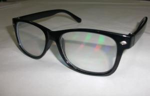 Quality Custom diffraction 3d fireworks glasses with 0.06mm PVC laser lenses wholesale