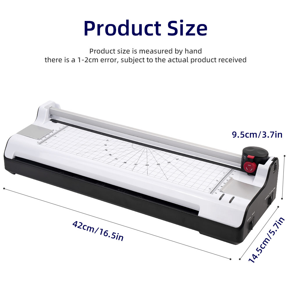 A4 A3 Hot Cold Lamination Machine for Home Office School Small Desktop Film Laminator