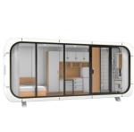 Mobile Living Container House Prefab Tiny Home For Sleeping Pod