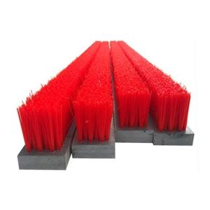 Quality PP PVC Plate Brush Straight Nylon Strip Brush wholesale