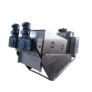 Quality Automatic SS304 Spiral Sludge Dewatering Machine High Dehydration Rate wholesale