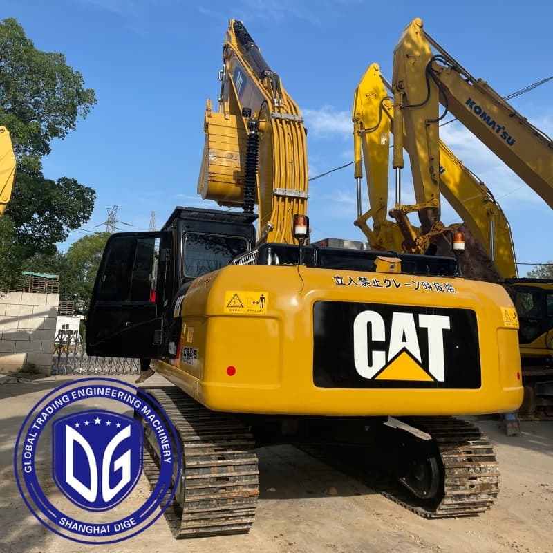 Used CAT 330D Excavator 30ton Track Moving Type