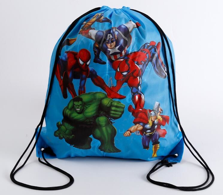 Recycled Foldable Nylon Polyester Tote Bag with logos polyester shopping bag Custom advertising handle non woven bag PAC