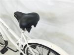 Made in China white color OEM steel frame 26" 2.125 beach cruiser for lady for