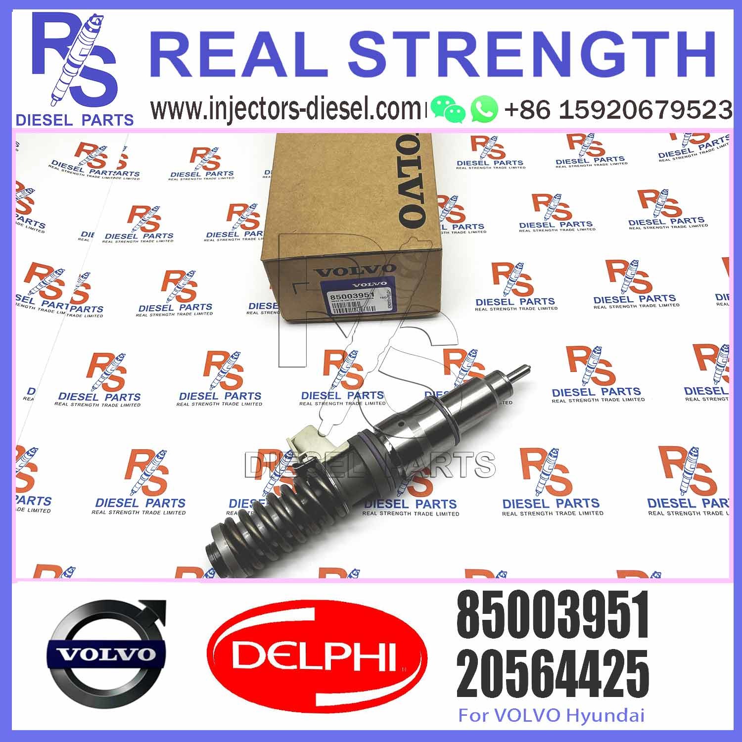 Diesel Engine Fuel Injector 21582101 BEBE4D37001 20747797 21585101 21644602 85003951 For V-O-L-V MD11
