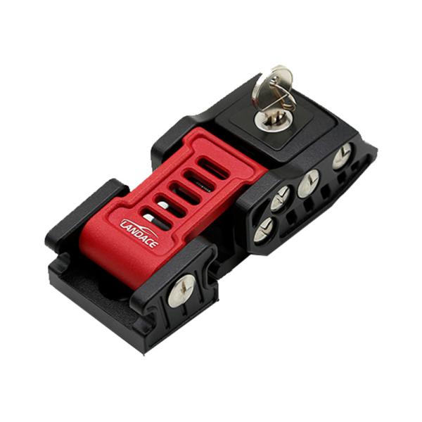 Jeep Wrangler Locking Hood Latches Kit with Heavy Duty Aluminium Alloy Red and