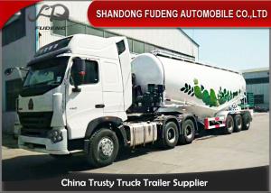 Quality 13 Ton 3 Axle Bulk Cement Tanker Trailer Three Axle Semi Trailer wholesale