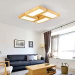 Wood effect ceiling lights For Indoor home Lighting Fixtures (WH-WA-01)