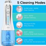 300ml Portable Cordless Rechargeable Electric Dental Water Flosser