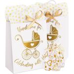 Customized Ivory Board Paper Bag for Baby Products Luxury Custom Order Accepted