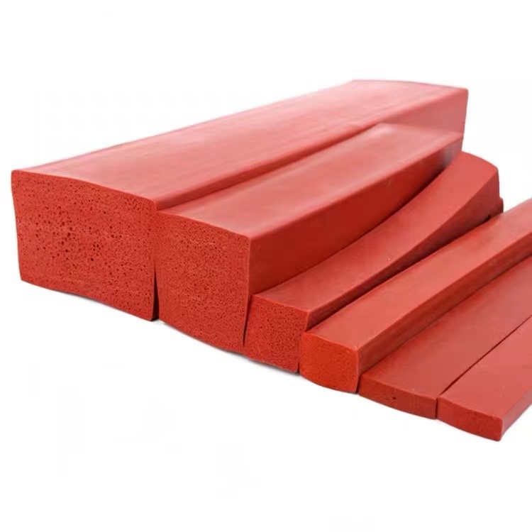Custom Size Hot Style Self Adhesive Silicone Rubber Strip for Wood Metal Security Door