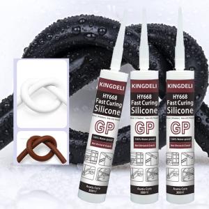 Quality 280Ml Construction Silicone Sealant , Silicone Glue For Glass OEM ODM wholesale