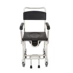 Safety Folding Waterproof Toilet Seat With Wheels For Elderly