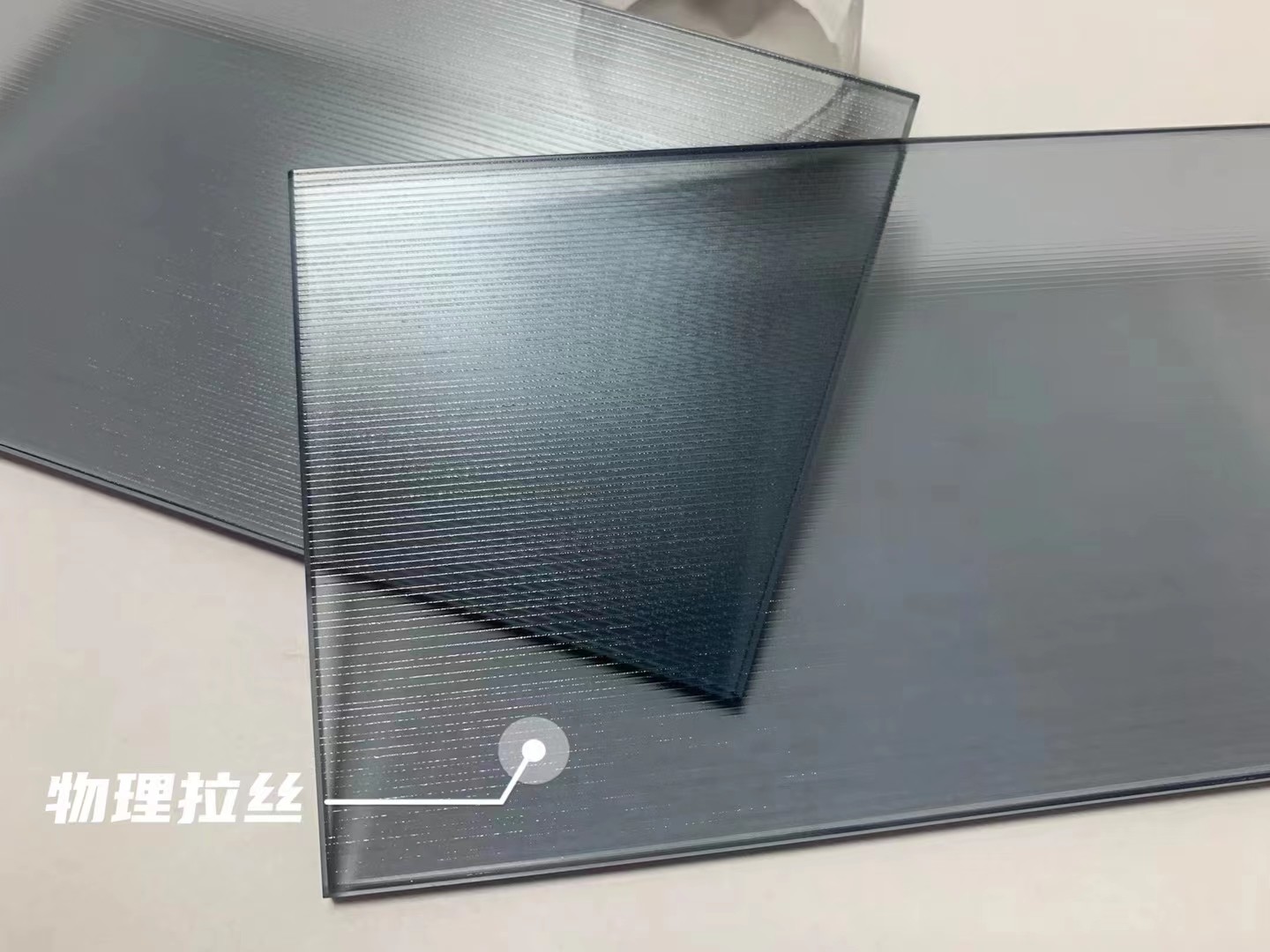 OEM Acid Etched Tempered Glass Non Fingerprint Non Slip Glass For Building