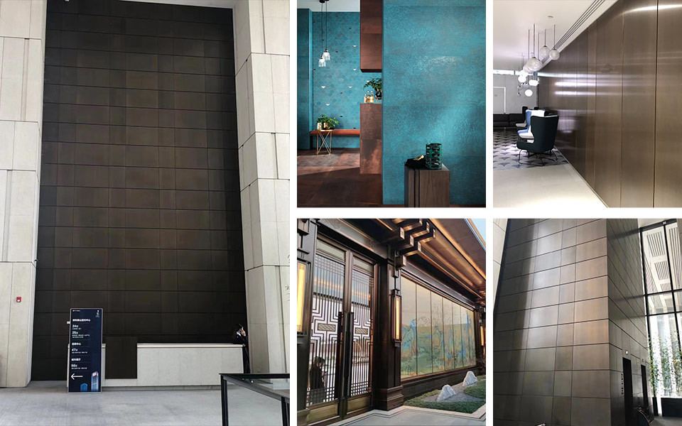 Custom 201 Decorative Stainless Steel Sheet Antique Finish For Kitchenware