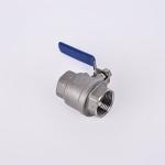 Standard SS304 DN10 Female Threaded Manual Control Ball Valve for 1''-8'' Steel