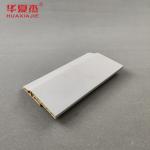 High Quality Wpc Skirting Board Laminated Pvc Foam Baseboard Indoor Wall