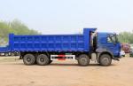 Howo Tipper Truck 12 Tires Howo T7 Dumper Leaf Spring 440hp 30-50 Tons Payload