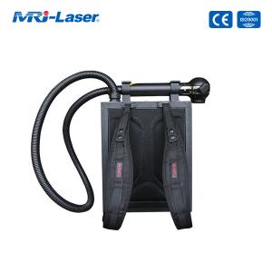 Quality 100W Backpack Portable Laser Cleaning Rust Removal Machine wholesale