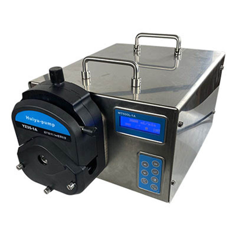 stainless steel housing industrial large flow rate peristaltic pump