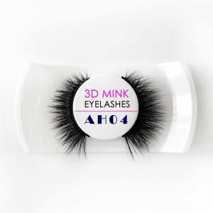 Quality Multi Layered Real Mink Eyelashes Various Design Cruelty Free For Beauty Salon wholesale