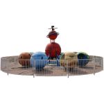 Red color interstellar trave helicopter equipment for family funny lifting and