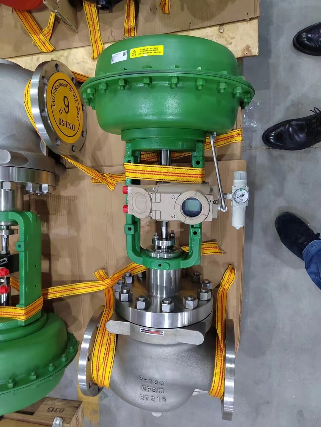 Piston Operated Valve Actuator Linear Pneumatic Actuators SS304 SS316